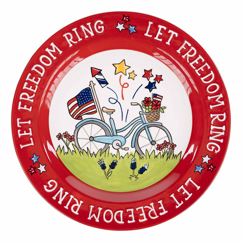 Let Freedom Ring Plate - GLORY HAUS 