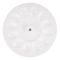White Egg Plate