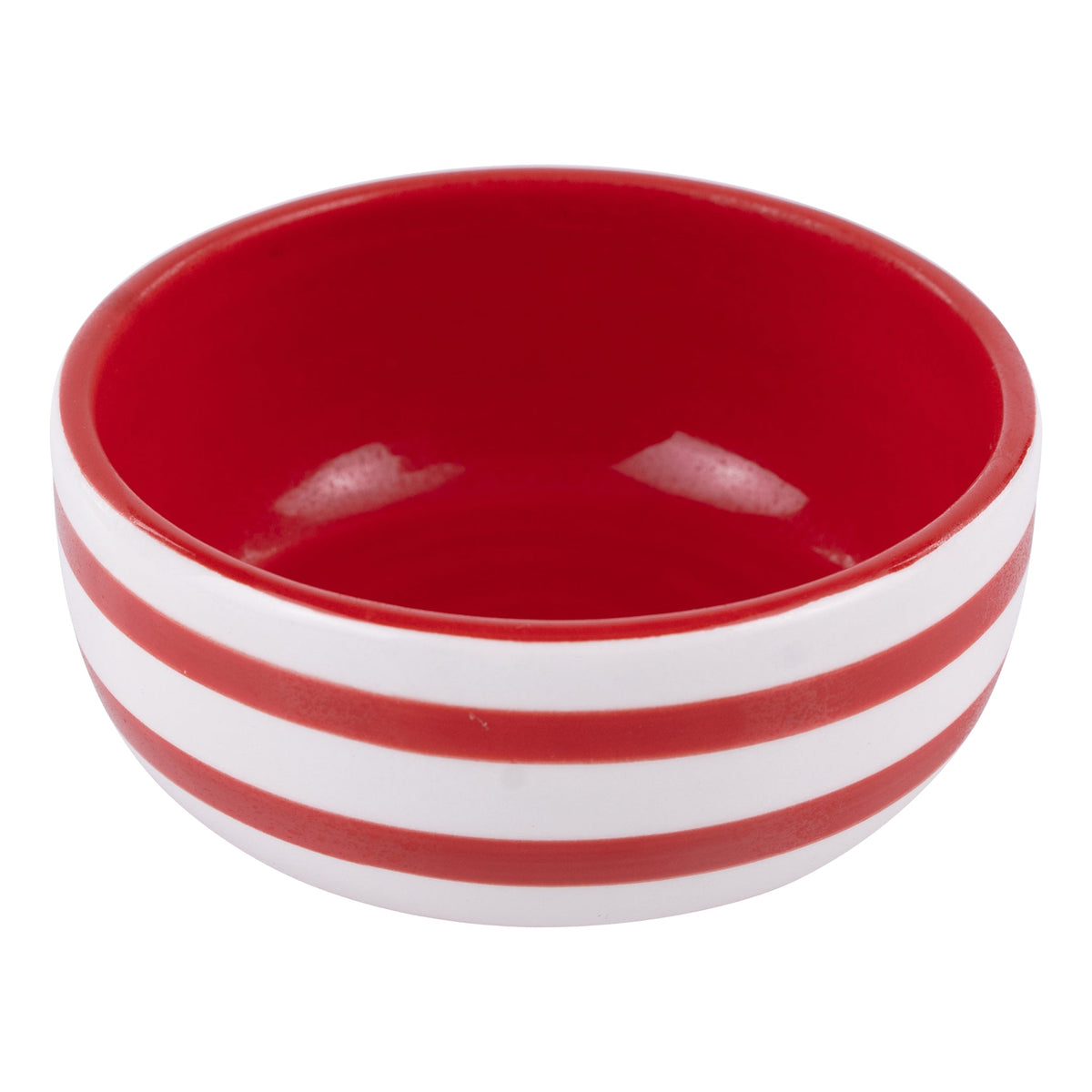 Red/White Dip Bowl