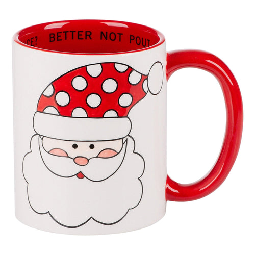 Santa Be Good For Goodness Sake Mug - GLORY HAUS 