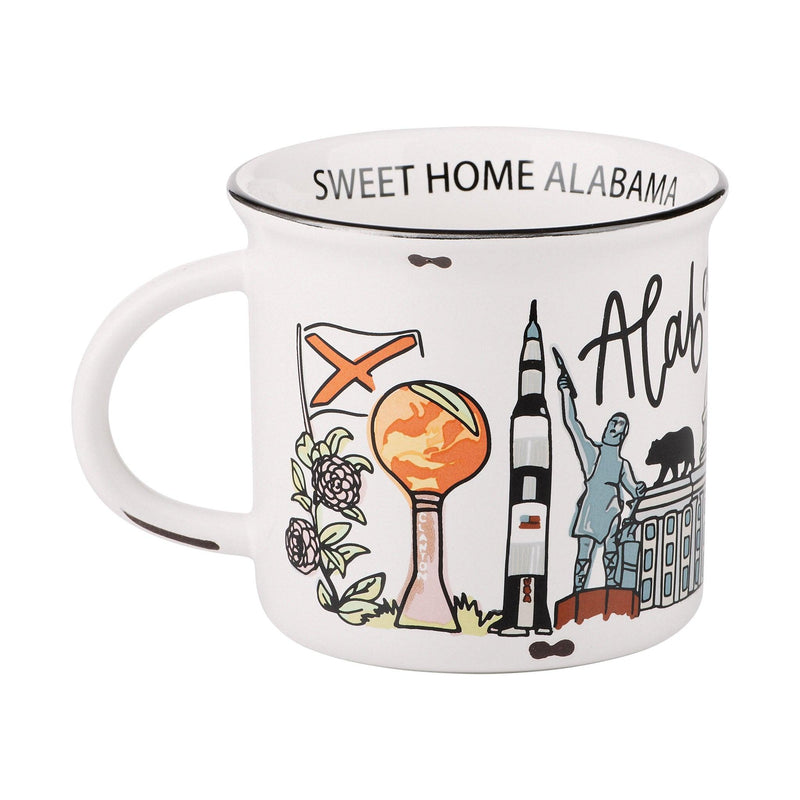 State of Alabama Campfire Mug - GLORY HAUS 