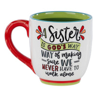 Sister Never Walk Alone Mug - GLORY HAUS 