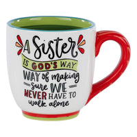 Sister Never Walk Alone Mug - GLORY HAUS 