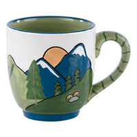 Mountains are my Happy Place Mug - GLORY HAUS 