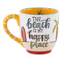 Beach is My Happy Place Mug - GLORY HAUS 