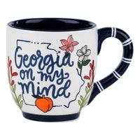 Georgia On My Mind Flower Mug - GLORY HAUS 