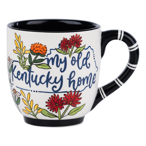 My Old Kentucky Home Flower Mug - GLORY HAUS 