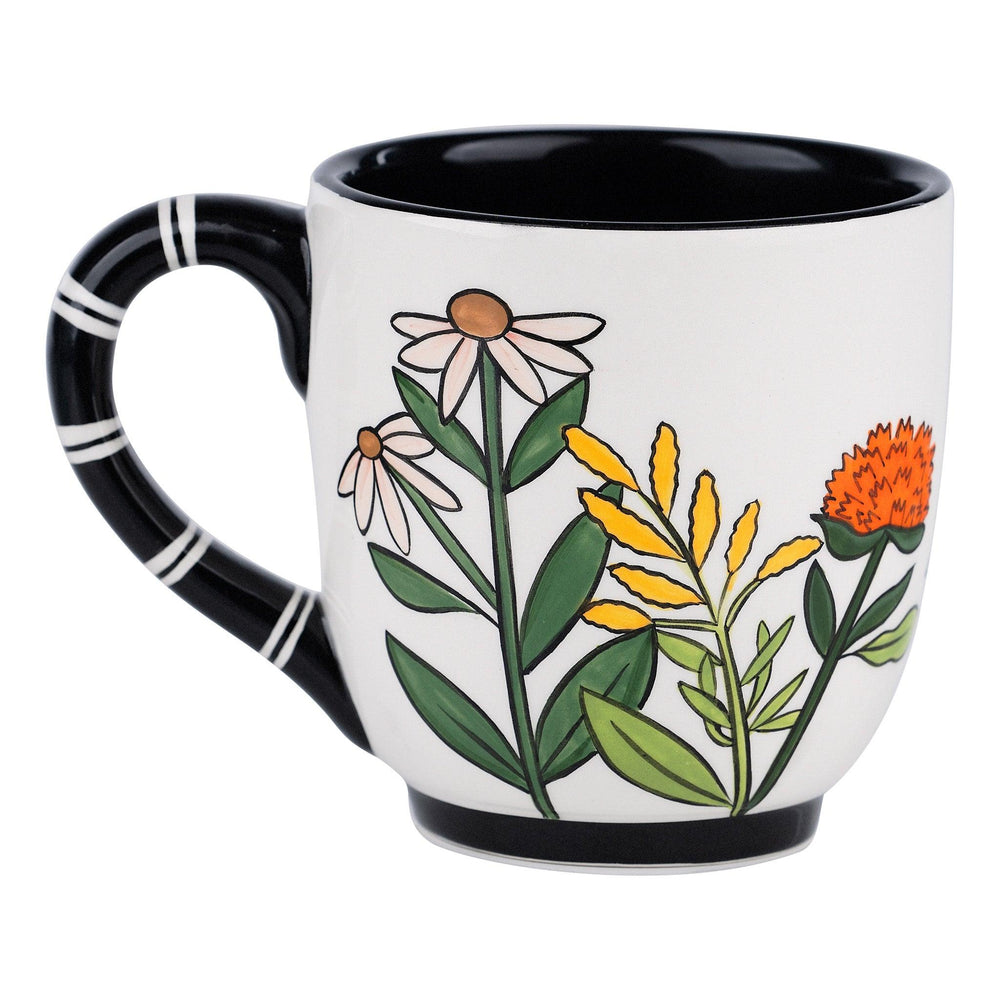 Celebrate Your Old Kentucky Home With This Floral State Silhouette Mug