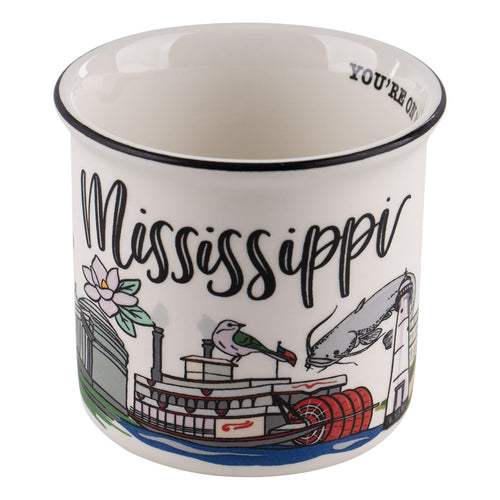 State of Mississippi Campfire Mug - GLORY HAUS 