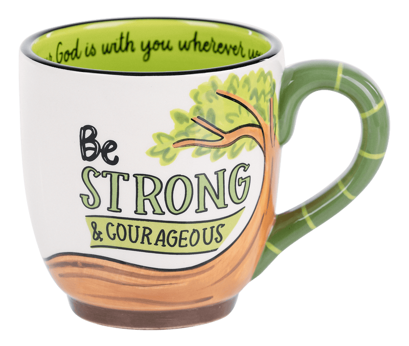 Strong & Courageous Mug - GLORY HAUS 