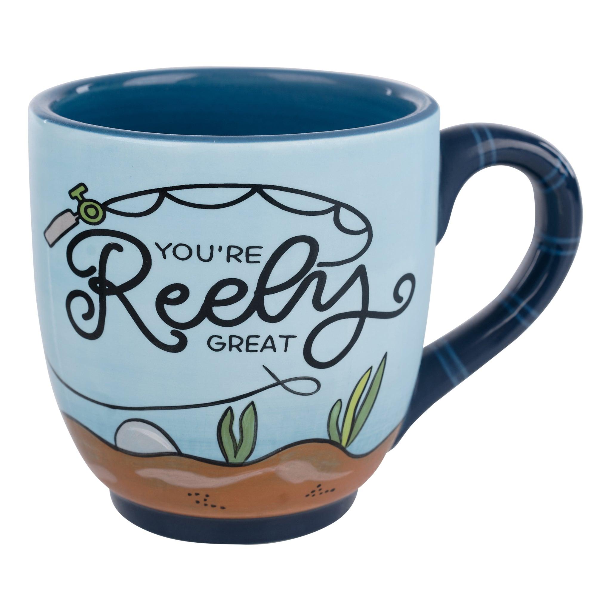 Keeping It Reel Since 1963 Fishing Coffee Mug for Men