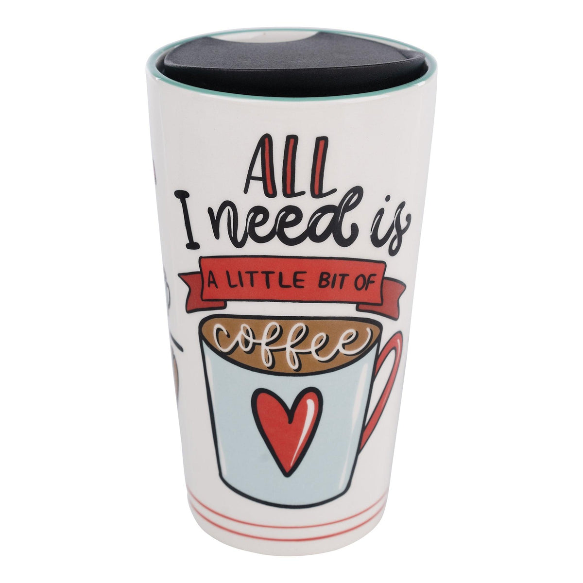 Sip In Style, On The Go - Little Coffee Whole Lot of Jesus Travel Mug –  GLORY HAUS