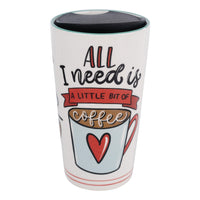 Little Coffee Whole Lot of Jesus Travel Mug - GLORY HAUS 