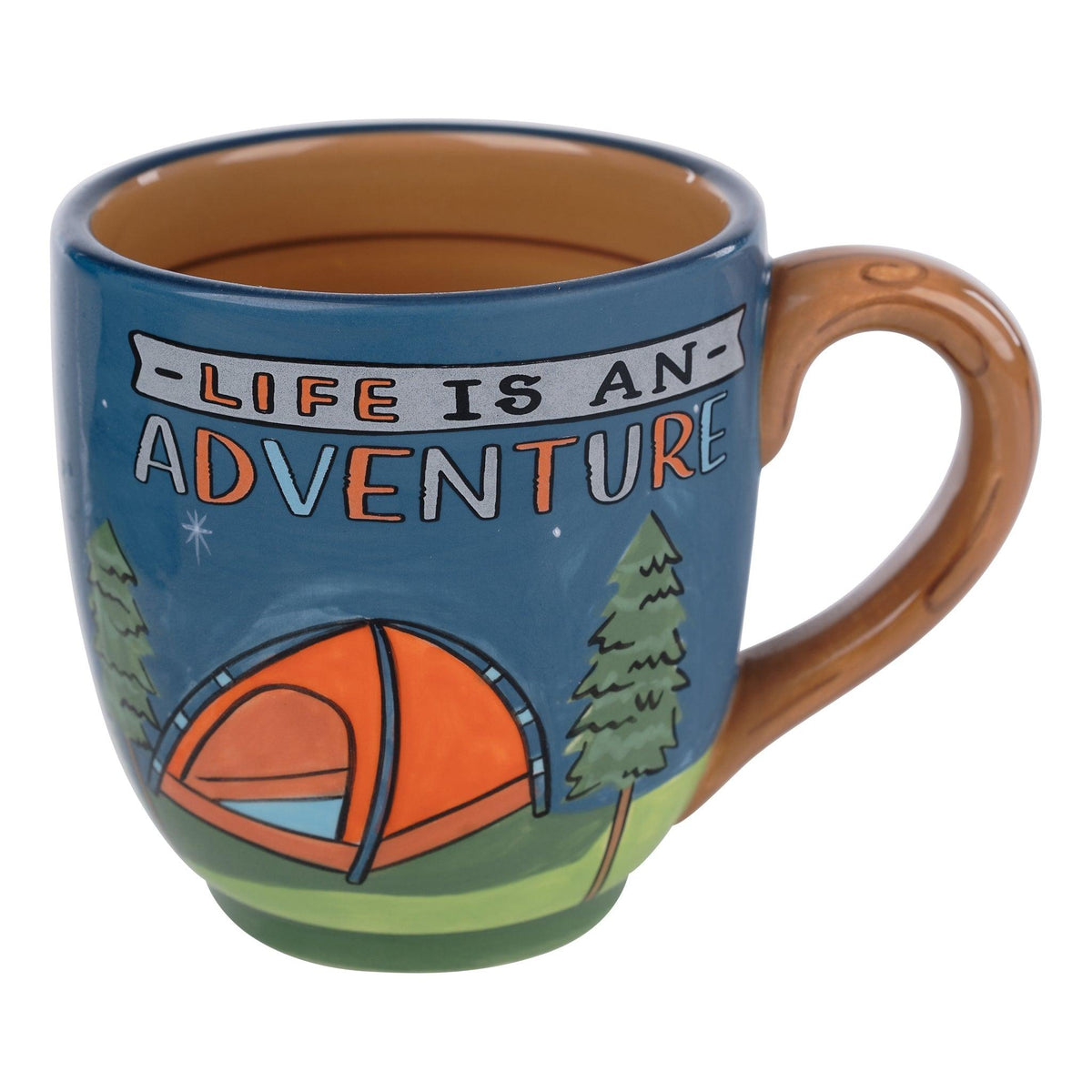camping tasse Life is an Adventure Camping Mug: Perfect for Outdoor Enthusiasts – GLORY HAUS