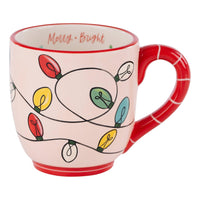 Merry and Bright Lights Mug - GLORY HAUS 