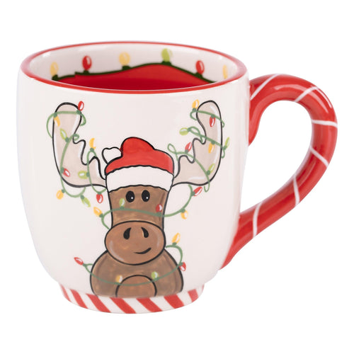 Moose with Lights Mug - GLORY HAUS 