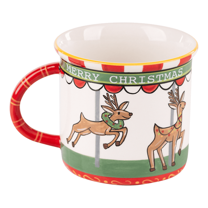 Reindeer Carousel Mug - GLORY HAUS 