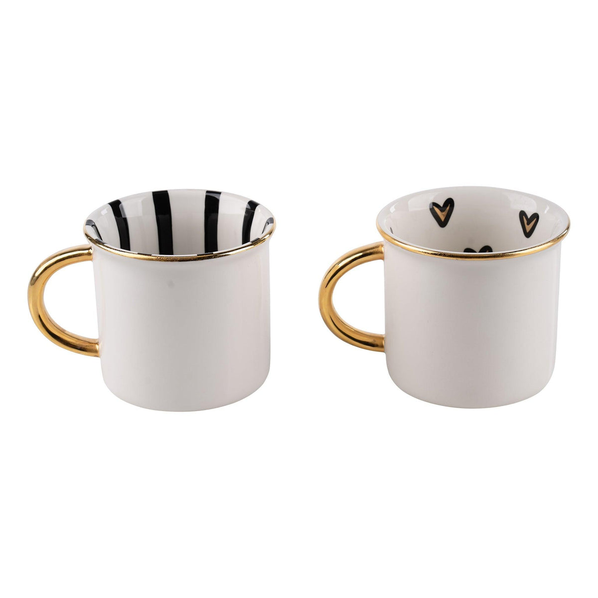 Gold Mr. & Mrs. Mug - GLORY HAUS 