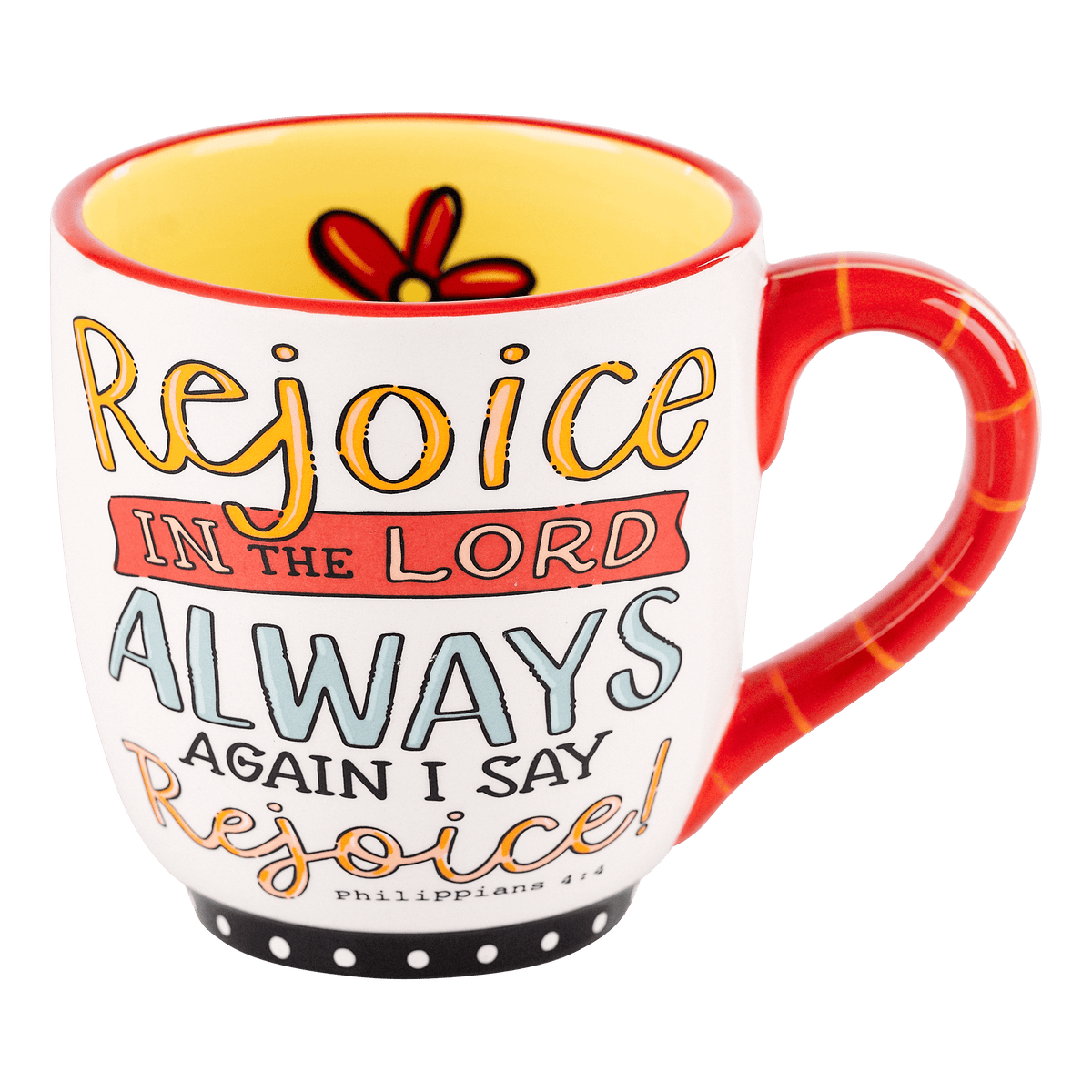 Rejoice In The Lord Mug - GLORY HAUS 