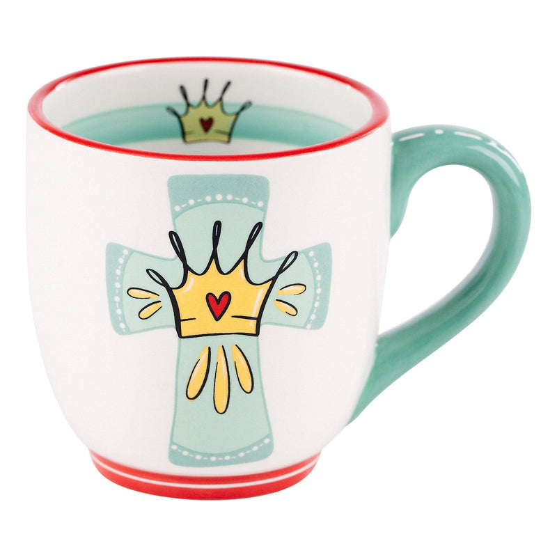 Crown Daughter of the King Mug - GLORY HAUS 