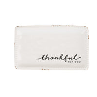 Thankful for You Trinket Tray - GLORY HAUS 
