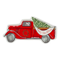 Red Truck Christmas Trinket Tray - GLORY HAUS 