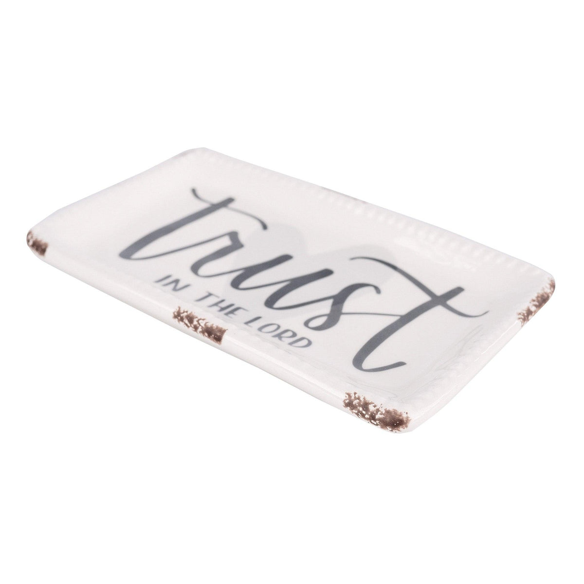 Trust in the Lord Trinket Tray - GLORY HAUS 