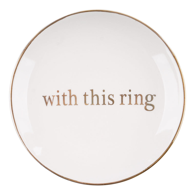 With this Ring Trinket Tray - GLORY HAUS 