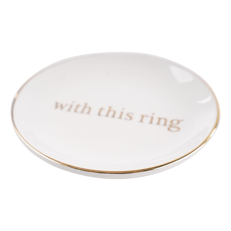 With this Ring Trinket Tray - GLORY HAUS 