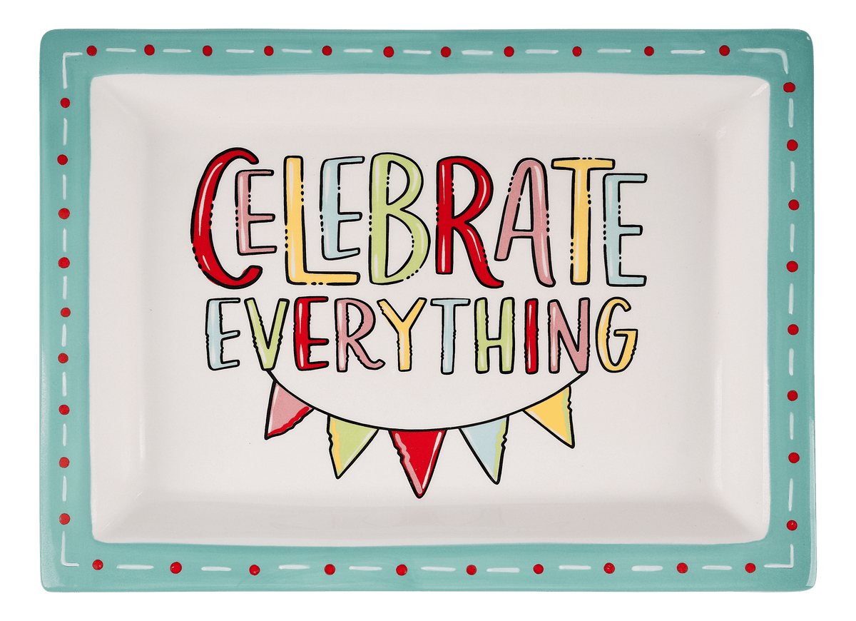 Celebrate Everything Trinket Tray - GLORY HAUS 