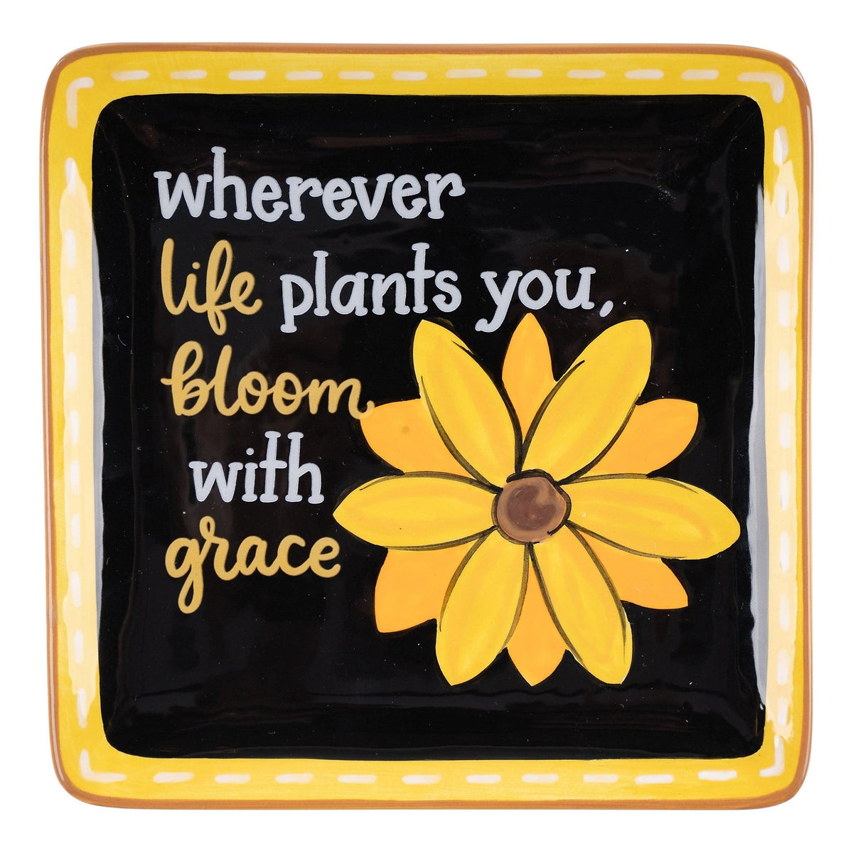 Bloom With Grace Trinket Tray - GLORY HAUS 