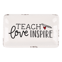 Teach Love Inspire Trinket Tray - GLORY HAUS 