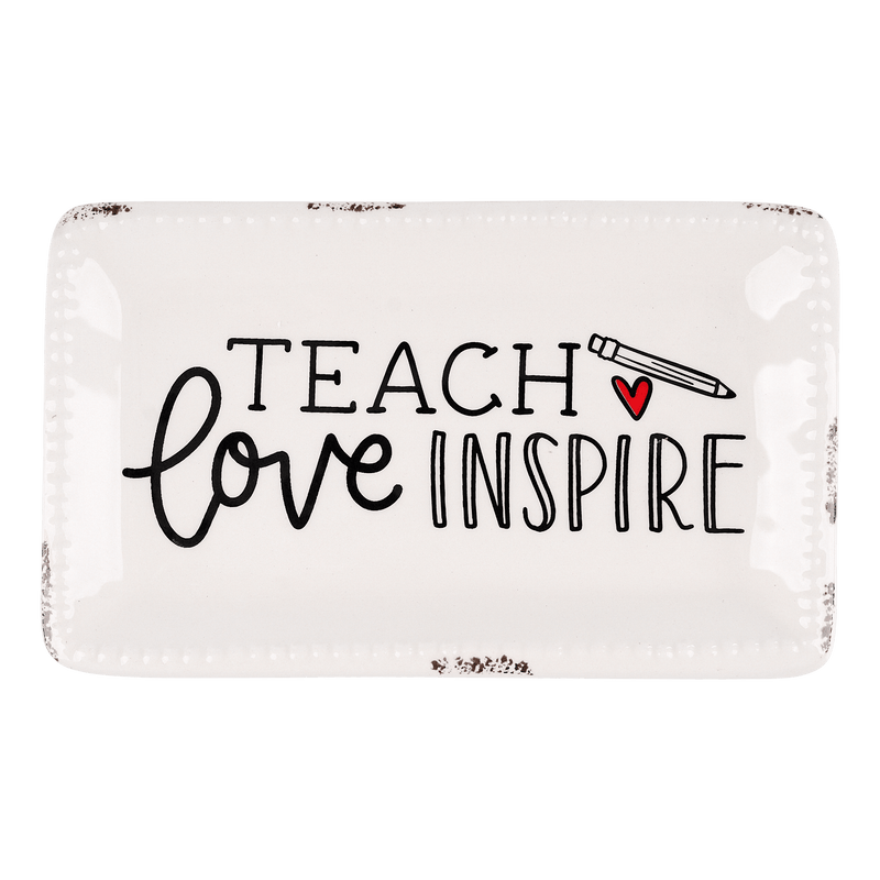 Teach Love Inspire Trinket Tray - GLORY HAUS 