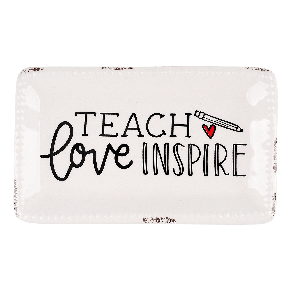 Teach Love Inspire Trinket Tray - GLORY HAUS 