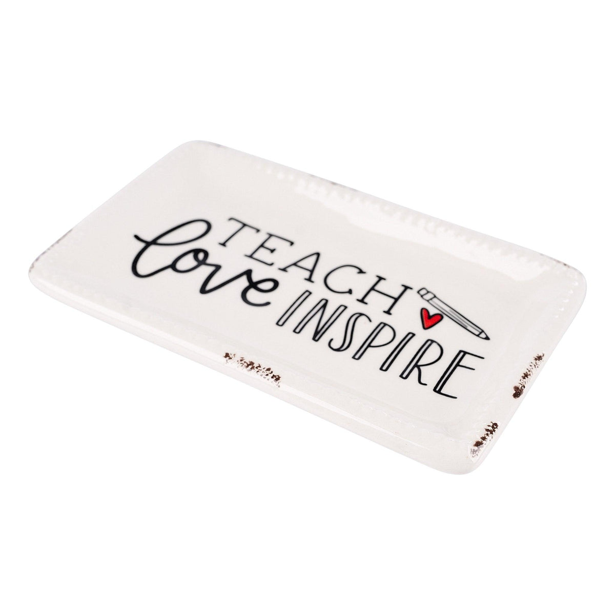 Teach Love Inspire Trinket Tray - GLORY HAUS 