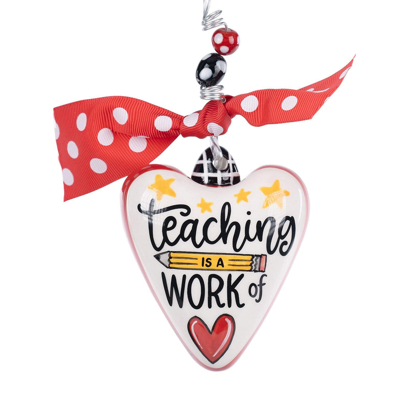 Teaching Heart Ornament - GLORY HAUS 