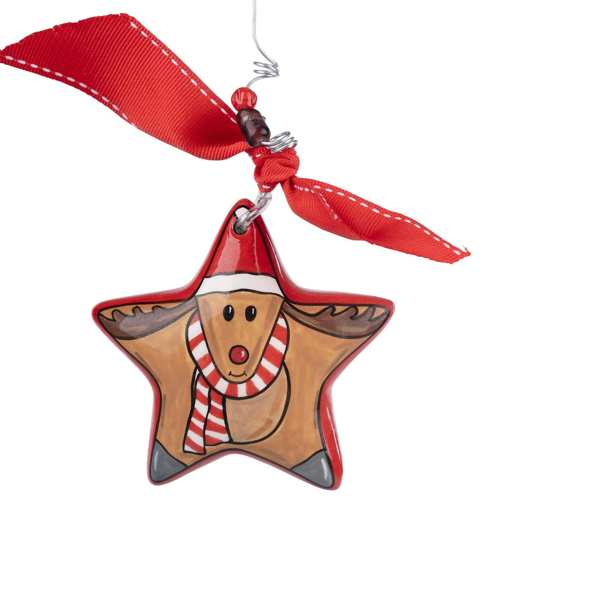 Star Reindeer Ornament - GLORY HAUS 