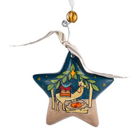 Manger With Camel Star Ornament - GLORY HAUS 