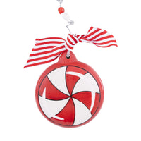 Peppermint Puff Ornament
