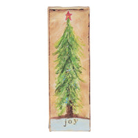 Joy Christmas Tree Canvas - GLORY HAUS 
