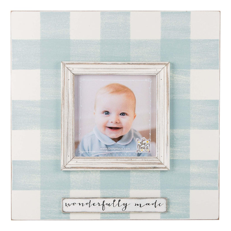 Wonderfully Made Blue Frame - GLORY HAUS 