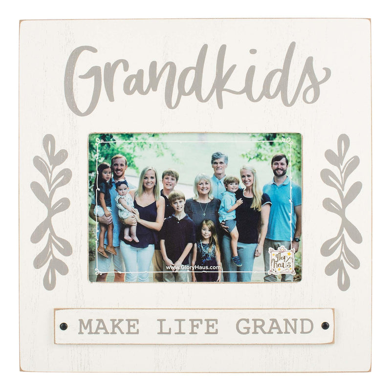 Grandkids Make Life Grand Frame - GLORY HAUS 