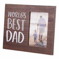 World's Best Dad Frame - GLORY HAUS 
