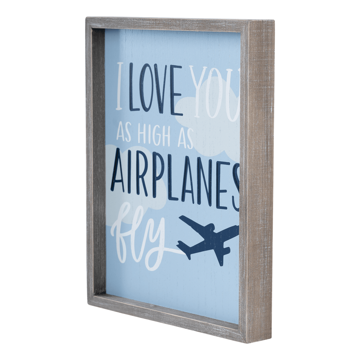 Airplanes Fly Framed Board - GLORY HAUS 