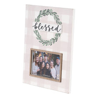 Wreath Blessed Frame - GLORY HAUS 