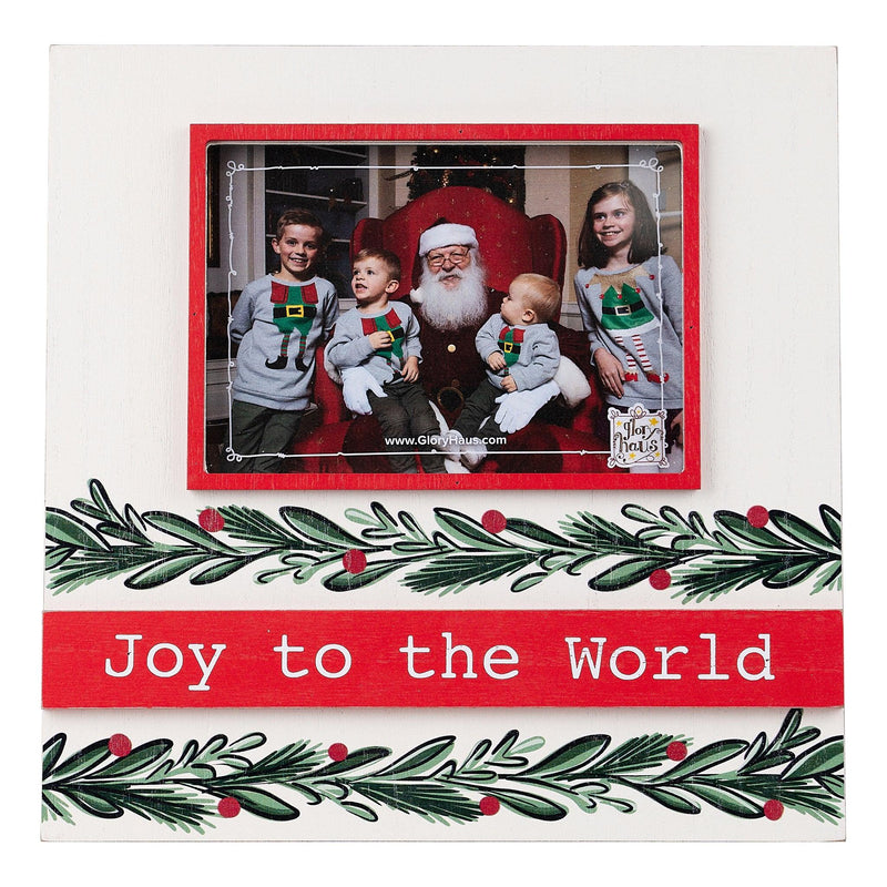 Joy to the World Garland Frame - GLORY HAUS 