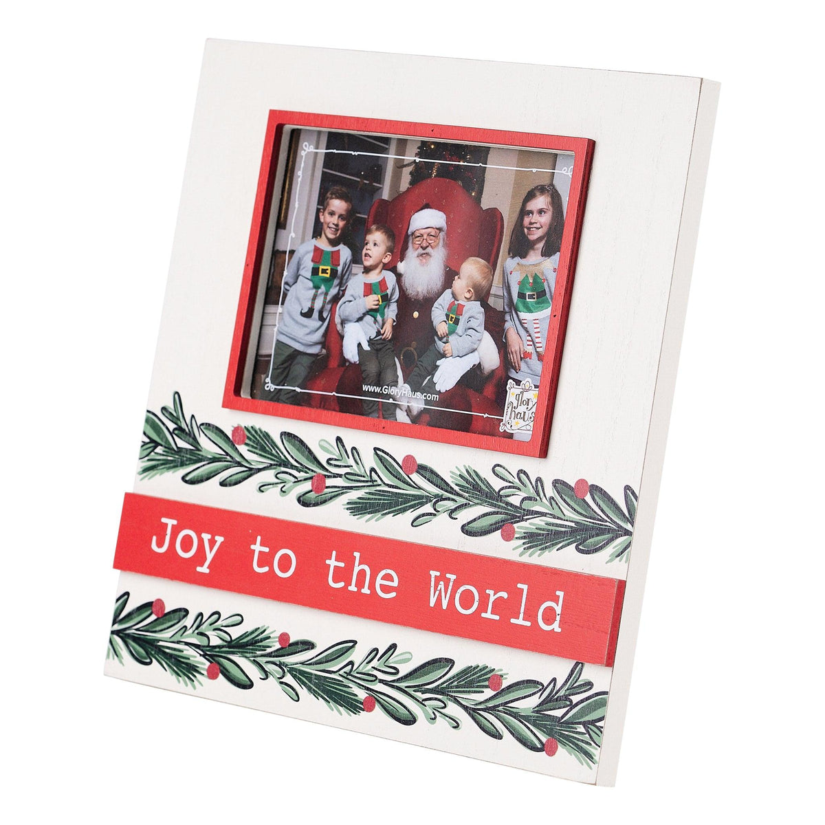 Joy to the World Garland Frame - GLORY HAUS 