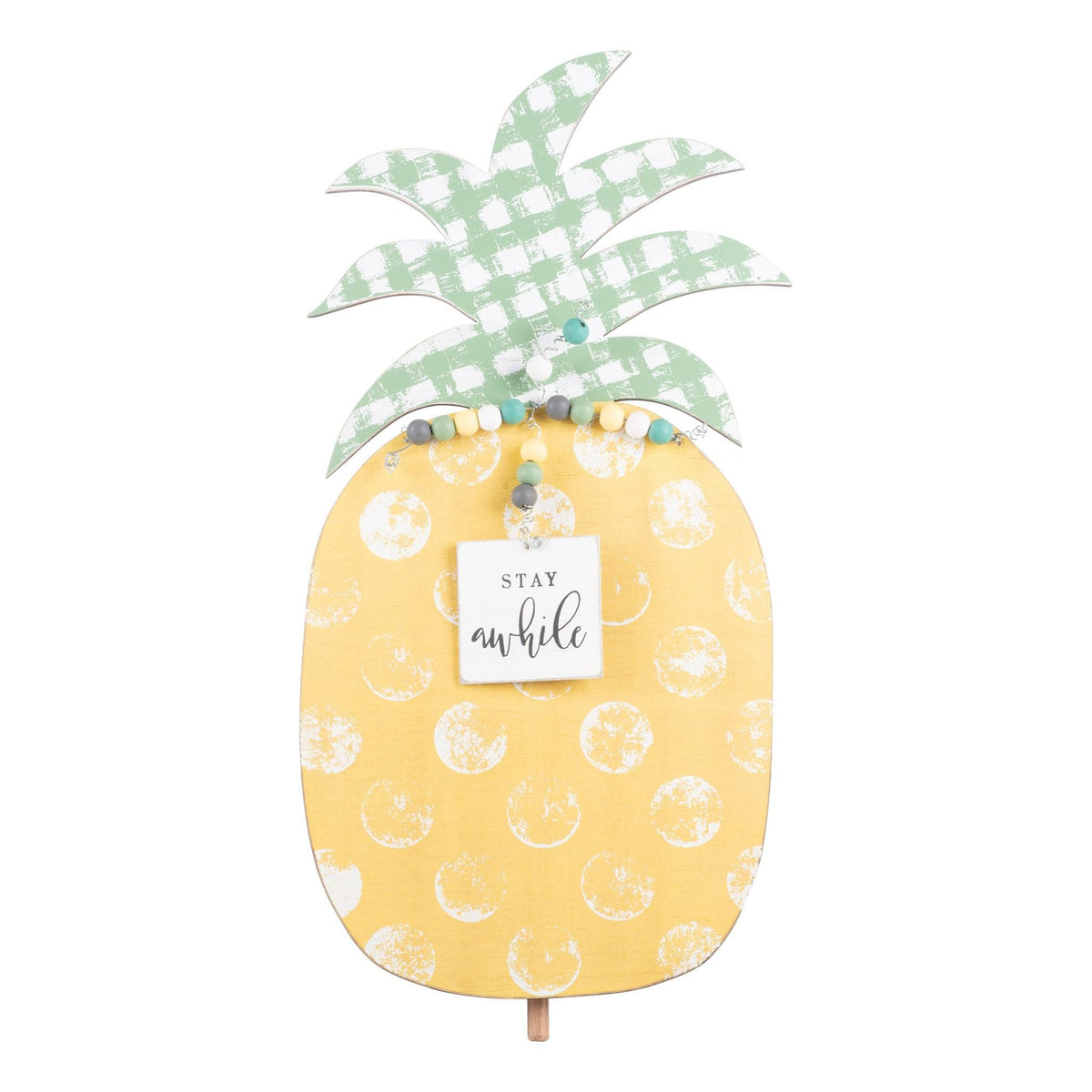Stay Awhile Pineapple Topper - GLORY HAUS 