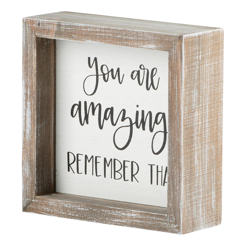 You Are Amazing Framed Board - GLORY HAUS 