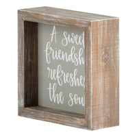 Sweet Friendship Framed Board - GLORY HAUS 